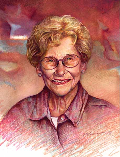 Vera Curnow Portrait